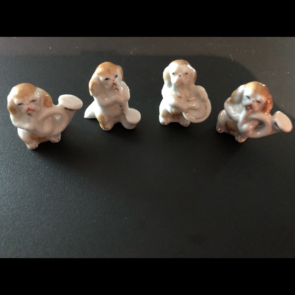 Vintage!! Puppy Dog Quartet!